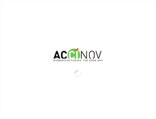 Tablet Screenshot of accinov.com